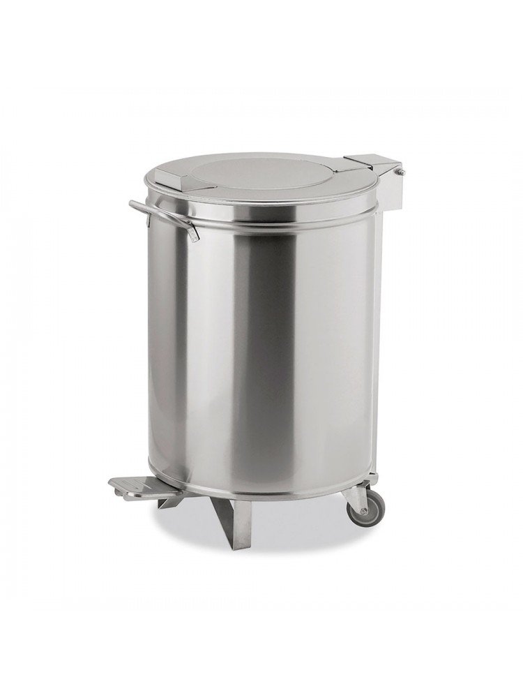 Balde do Lixo 50 Litros com Pedal - Inox
