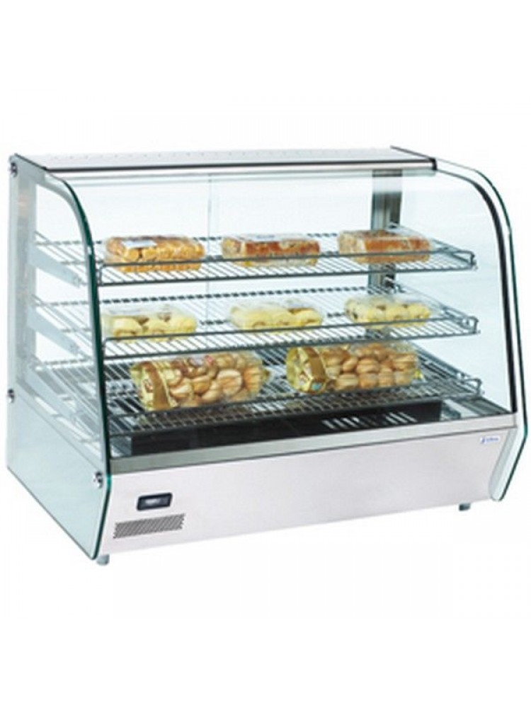 Vitrine Quente - Aquecimento - Expositora - 120 Litros